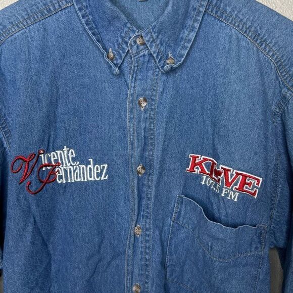 American Vintage 90s Vicente Fernández Hollywood Walk Of Fame Ceremony Button Do - Picture 4 of 5